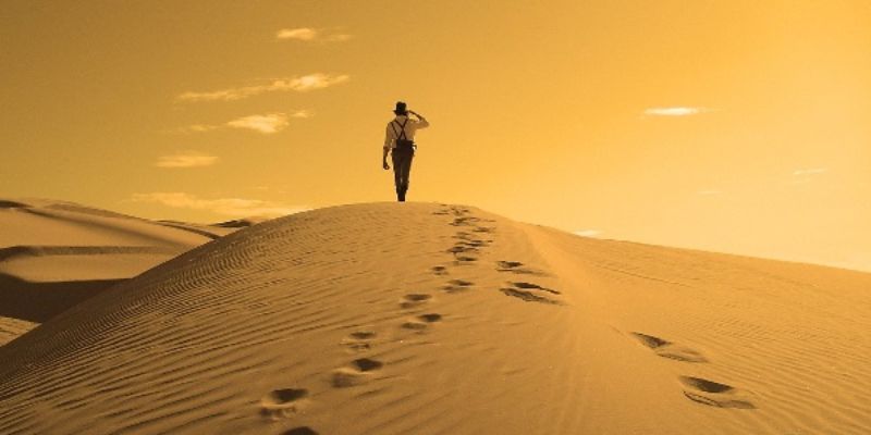 Mơ thấy mình đi lạc trên sa mạc